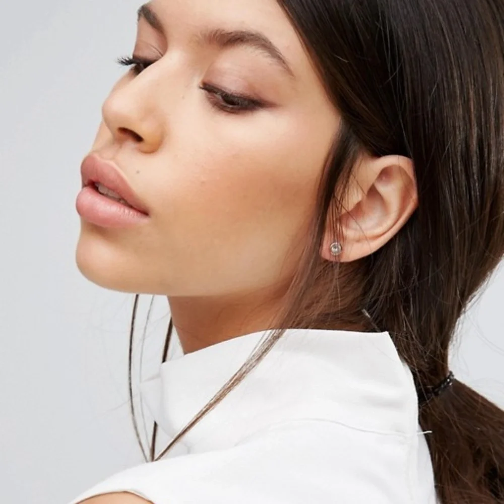 Ted Baker London SINAA Grayish Round Stud Earrings